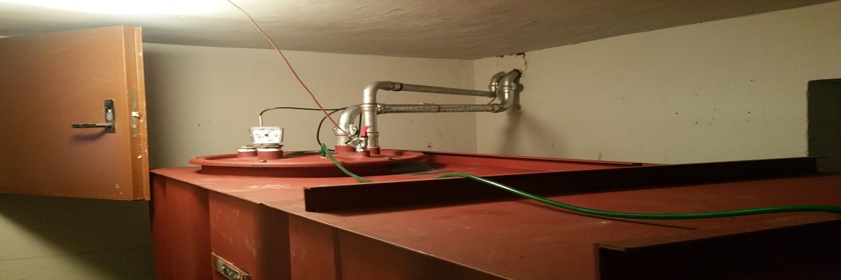 Heizöltank Prüfung Sachverständiger AwSV Heizöl Tank JGS Anlagen Biogasanlage